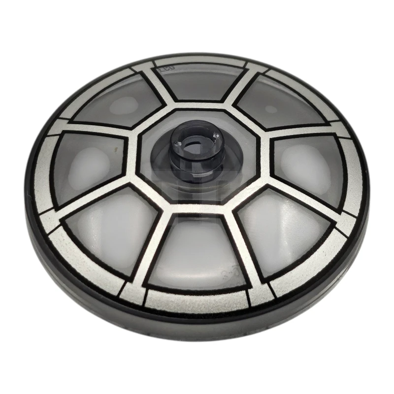 LEGO&reg; 6488696 - 35394pb008 - Dish 4 x 4 Inverted with Stud with TIE Bomber Cockpit Pattern