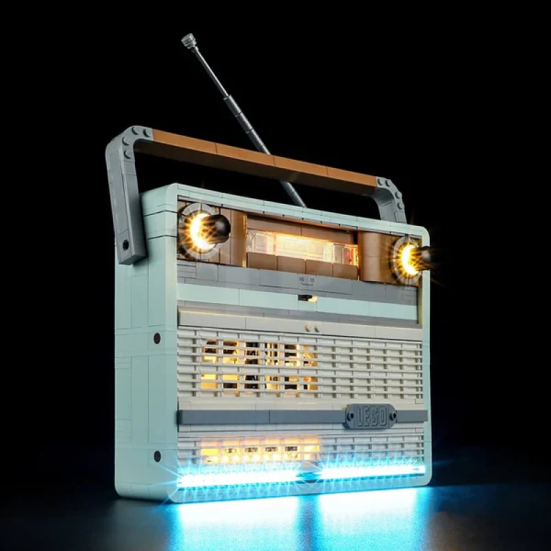 Light kit for LEGO® 10334 Retro Radio