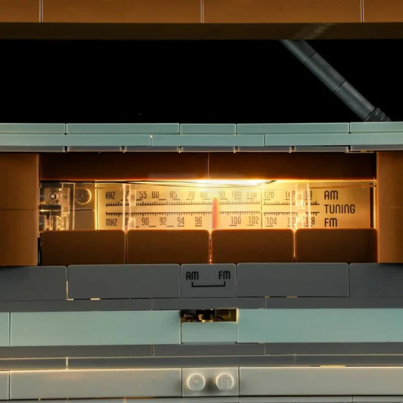 Light kit for LEGO® 10334 Retro Radio