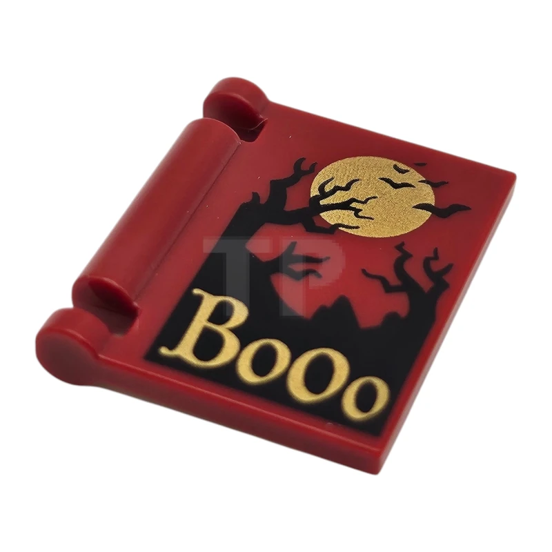 LEGO&reg; 6510693 - 24093pb095 - Book Cover with Bats and Dead Trees Pattern