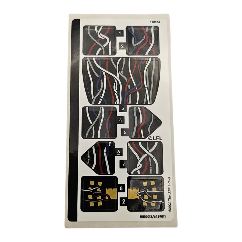 LEGO&reg; 6489011 - Autocollant pour l'ensemble 75398