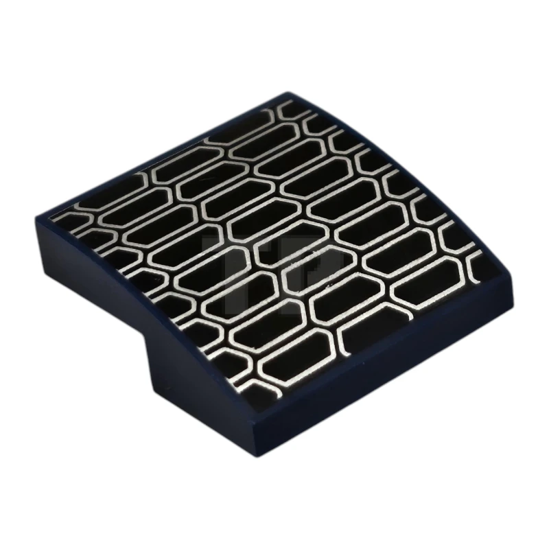 LEGO&reg; 15068pb548 - 6472234 - Slope 2 x 2 x 2/3 Curved with Air Vent Grille Pattern