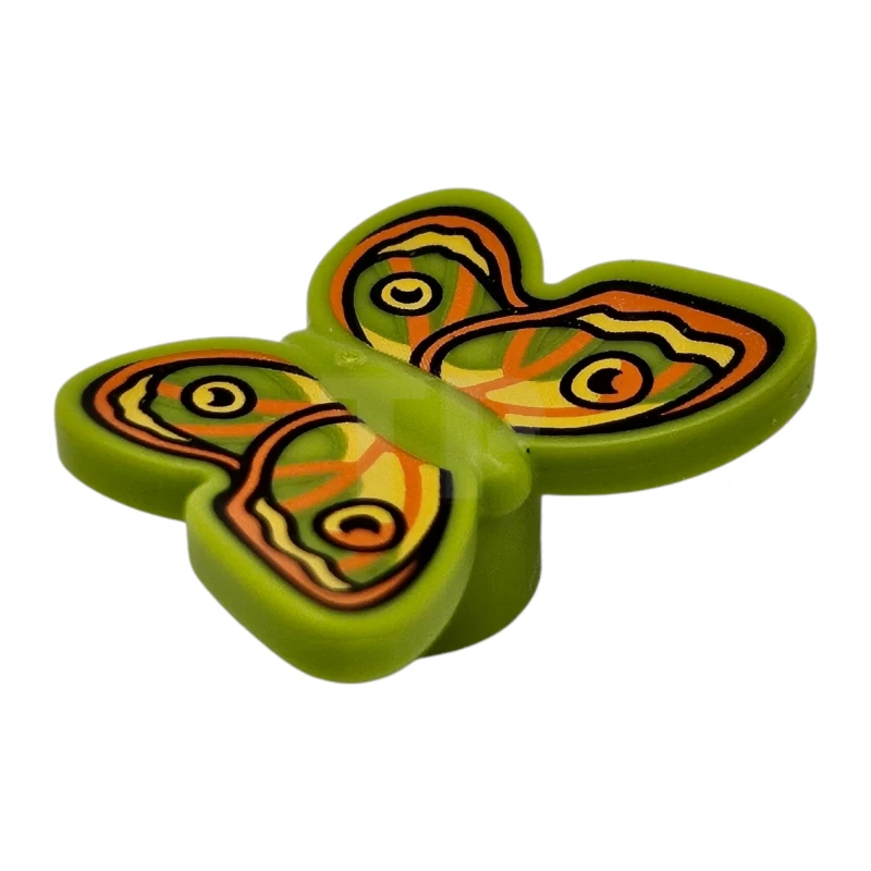 LEGO&reg; 6523318 - 80674pb06 - Butterfly with Stud Holder with Wings Pattern