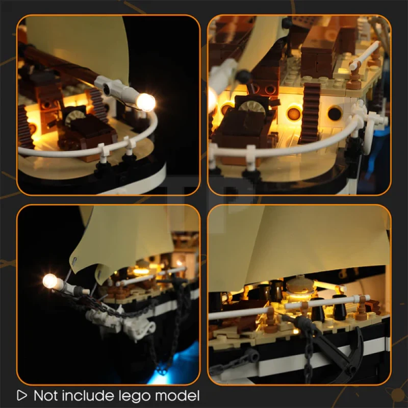 Light kit for LEGO® 10335 The Endurance