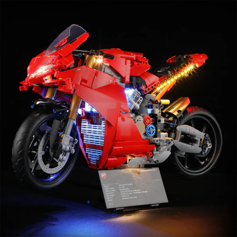 Light kit for LEGO® 72202 Ducati Panigale V4 S Motorcycle