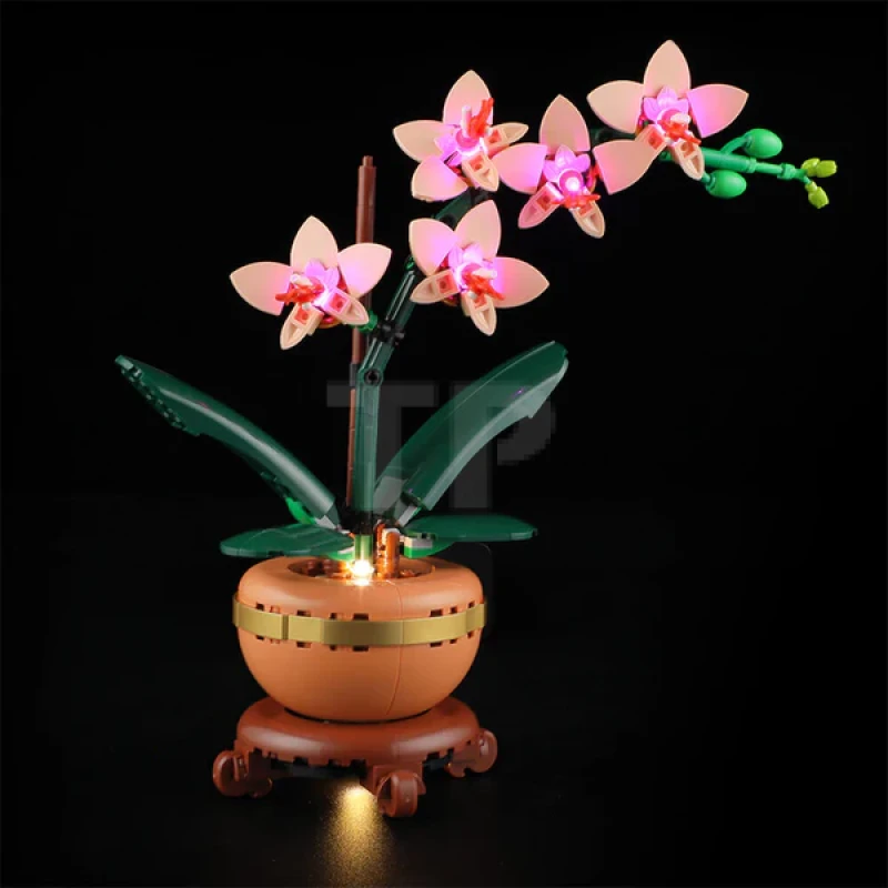 Light kit for LEGO® 10343 Mini Orchid
