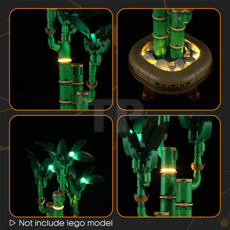 Light kit for LEGO® 10344 Lucky Bamboo