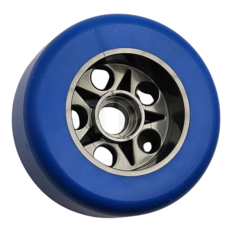 LEGO&reg; 6533814 - 6115pb03 - Wheel 30 x 15 with Pin Hole with Molded Blue Hard Plastic Tire Pattern