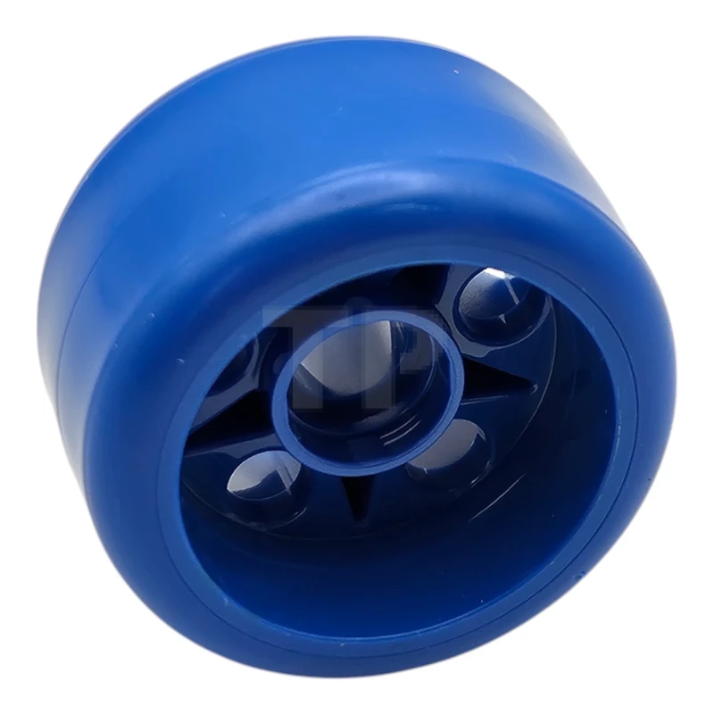 LEGO&reg; 6524454 - 6278pb03 - Wheel 24 x 15 with Pin Hole with Molded Blue Hard Plastic Tire Pattern