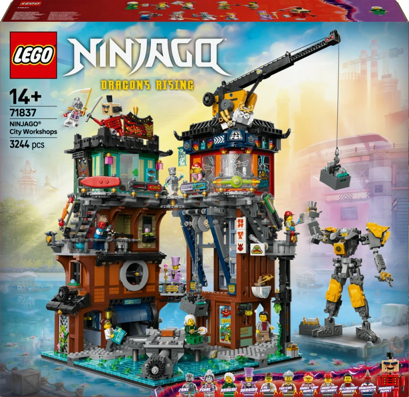 LEGO&reg; 71837 NINJAGO® City Workshops