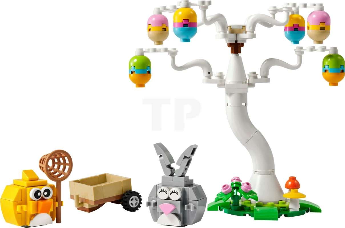 LEGO&reg; 40808 Le lapin de Pâques et la chasse aux œufs