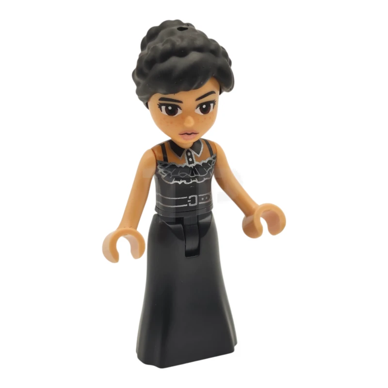 LEGO&reg; wed004 Wednesday Addams - Black Sleeveless Dress
