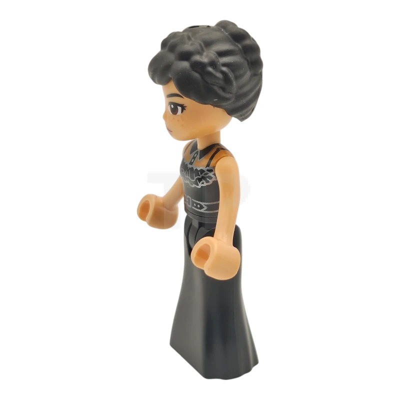 LEGO&reg; wed004 Wednesday Addams - Black Sleeveless Dress