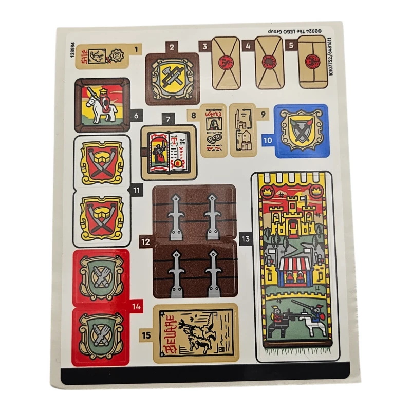 LEGO&reg; 6481611 - Autocollant pour l'ensemble 10332