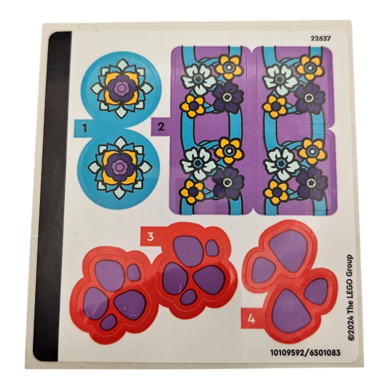 LEGO&reg; 6501083 - Autocollant pour l'ensemble 71481