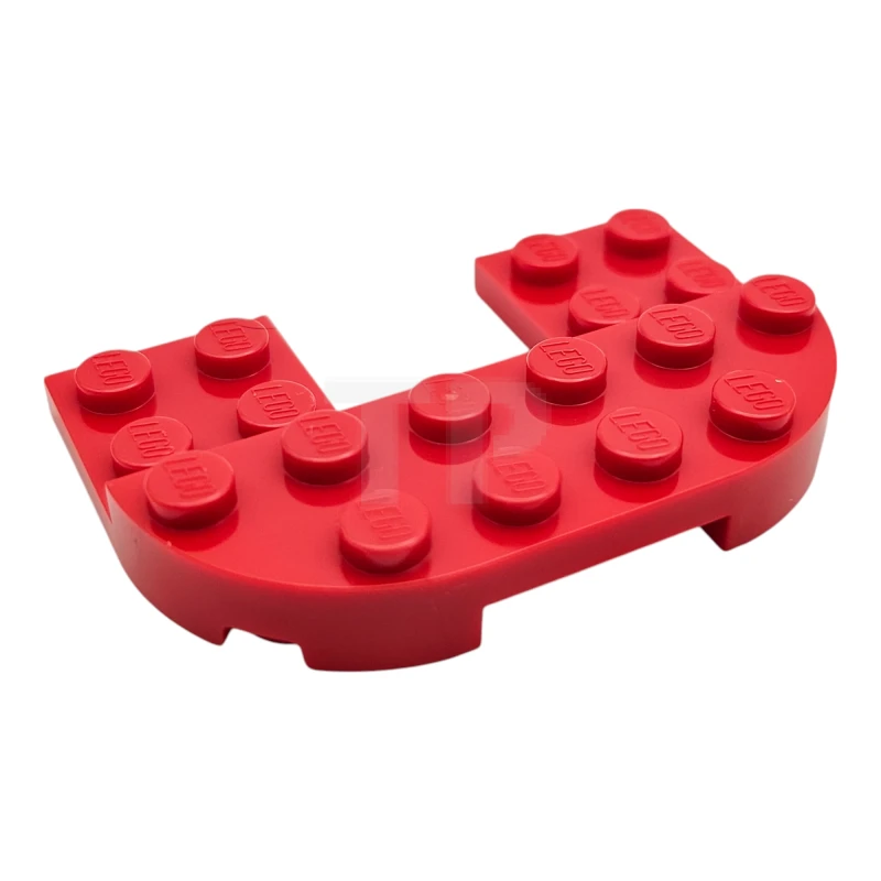 LEGO&reg; 6524882 - 89681 - Piastra 4 x 6 ad angolo tondo con ritaglio 2 x 2
