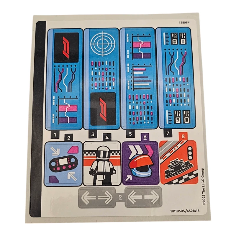 LEGO&reg; 6521418 - Sticker for Set 60444