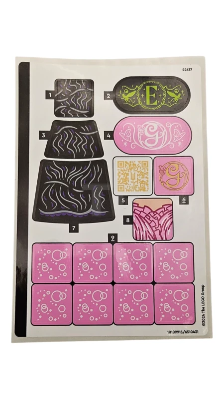 LEGO&reg; 6510431 - Adesivo per il set 75682