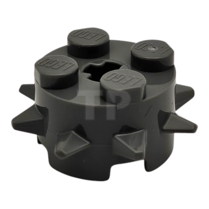 LEGO&reg; 6532062 - 27266 - Brique, ronde 2 x 2 avec pointes et trou d'axe.