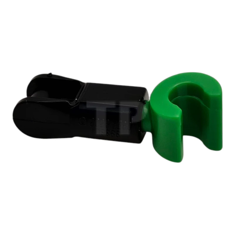 LEGO&reg; 6518235 - 109866pb02 - Large Figure Lower Arm with Bar Handle with Molded Bright Green Hand Pattern