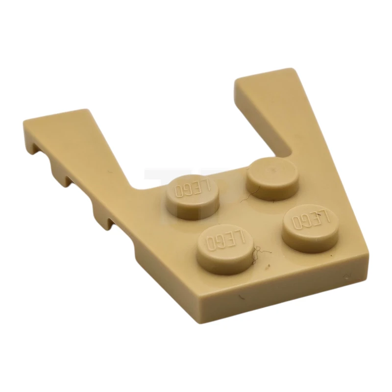 LEGO&reg; 6452913 - 43719 - Plate 4 x 4 Wedge with Cutout
