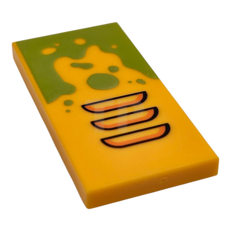 LEGO&reg; 6491090 - 87079pb1466 - Tegel 2 x 4 met ventilatiepatroon