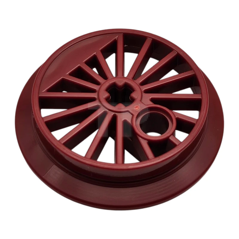 LEGO&reg;  - 85489a - Train Wheel, Spoked with Axle Hole and Counterweight (Blind Wheel)