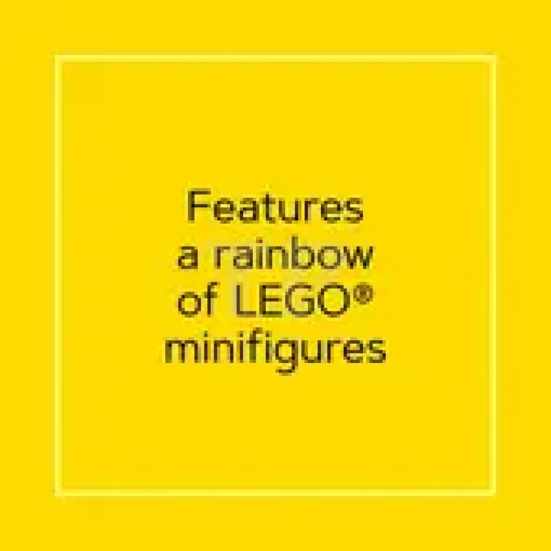 Minifigure Rainbow Puzzle