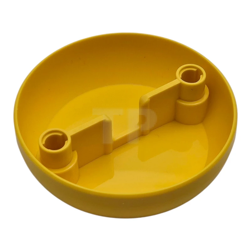 LEGO&reg; 6530425 - 1974 - Cilindro emisfero 7 x 7 piatto (metà capsula) con 2 fori per pin