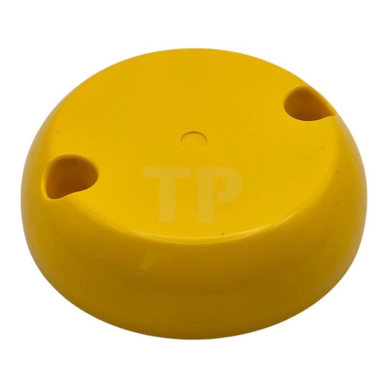 LEGO&reg; 6530425 - 1974 - Cilindro emisfero 7 x 7 piatto (metà capsula) con 2 fori per pin