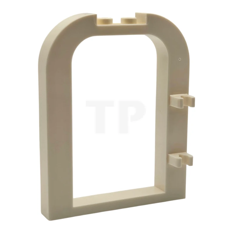 LEGO&reg; 6523470 - 5258 - Porte, cadre 1 x 6 x 6 dessus courbé avec découpe 1 x 2 et attaches.