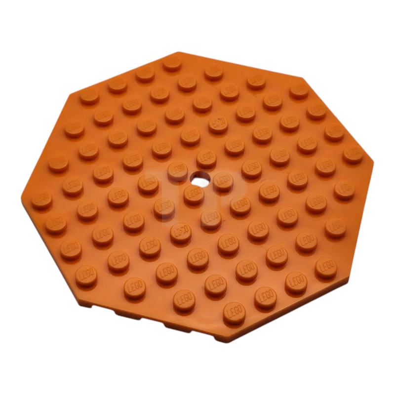 LEGO&reg; 89523 - 6515843 - Plate, Modified 10 x 10 Octagonal with Hole
