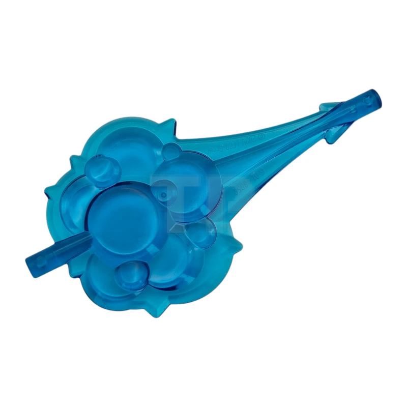 LEGO&reg; 6530956 - 6958 - Wave Rounded Straight Tapered with Bar Ends (Cloud / Wind Gusts / Smoke)