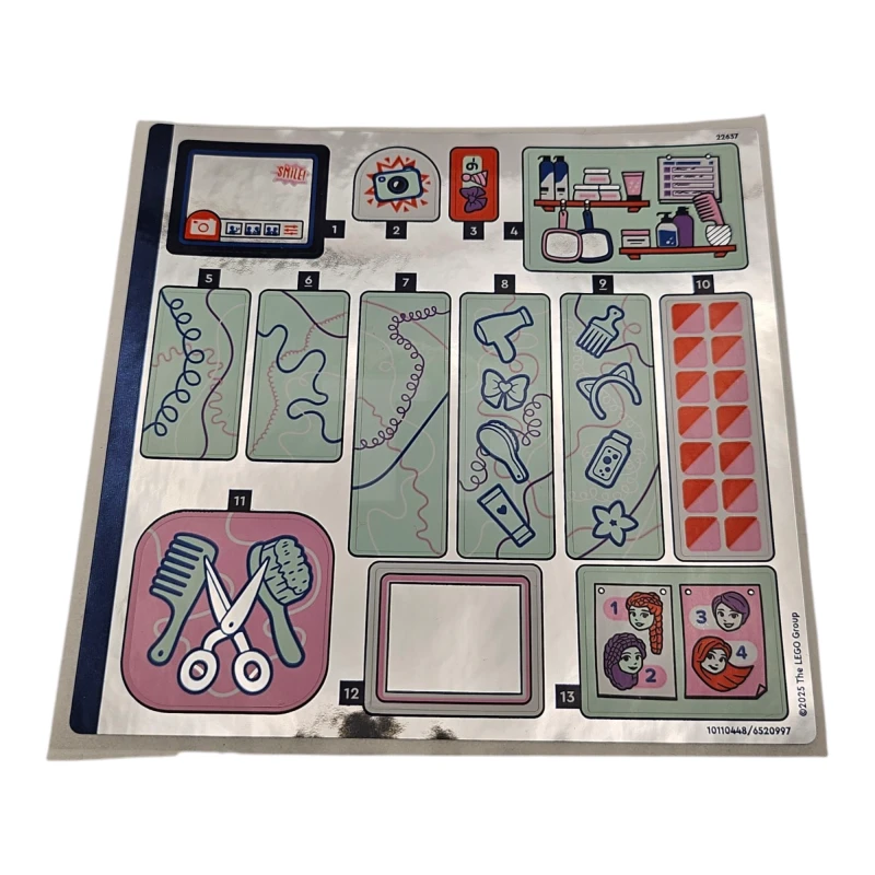 LEGO&reg; 6520997 - Sticker for Set 42662 (Mirrored)