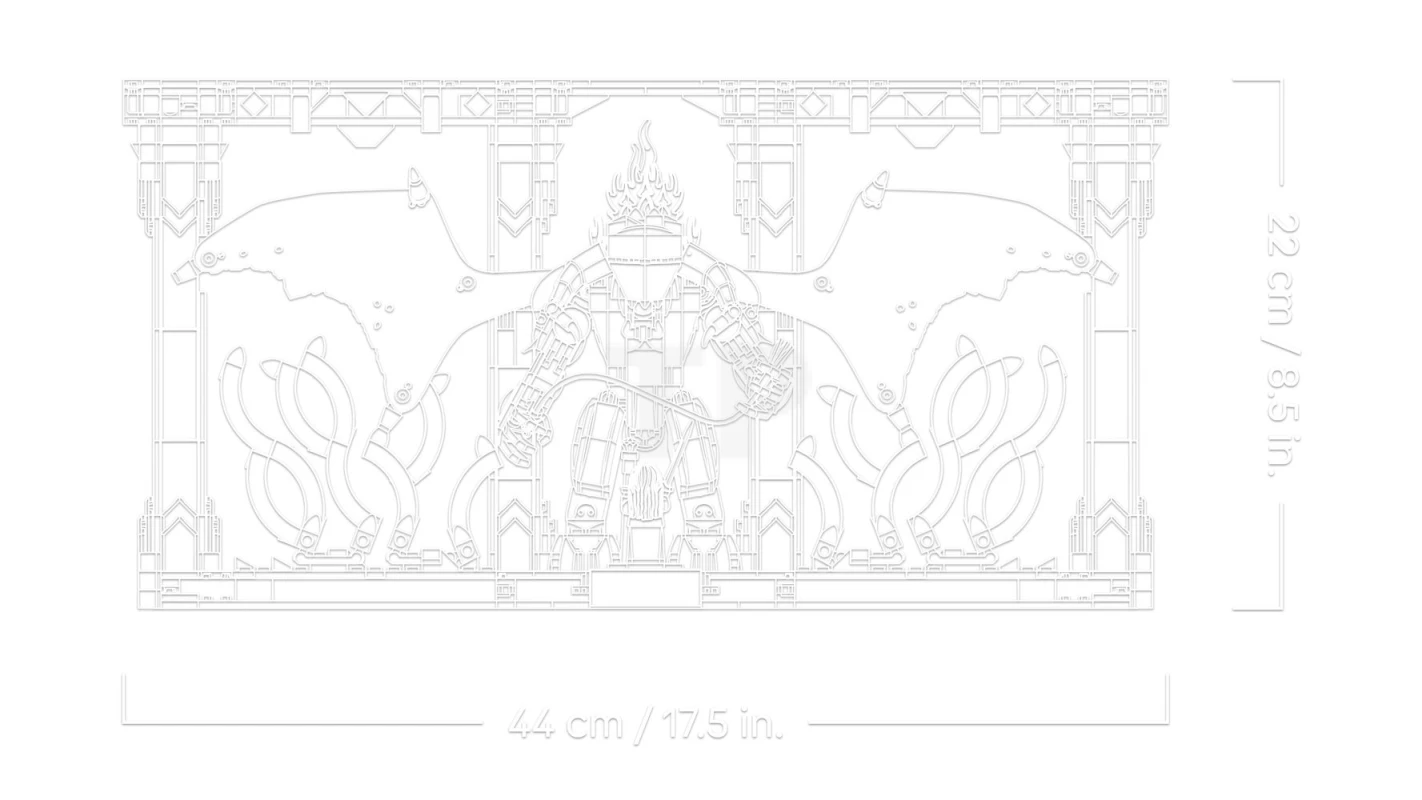 LEGO&reg; 10367 Der Herr der Ringe: Balrog™ Bücherstütze