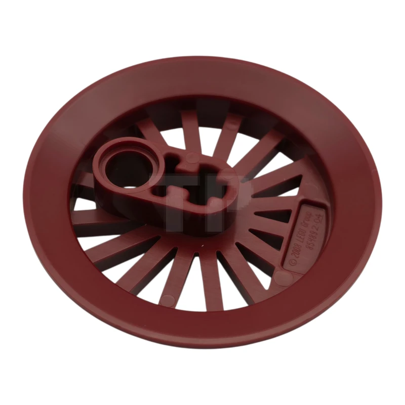 LEGO&reg;  - 85489b - Train Wheel, Spoked with Axle Hole and Counterweight (Flanged Wheel)