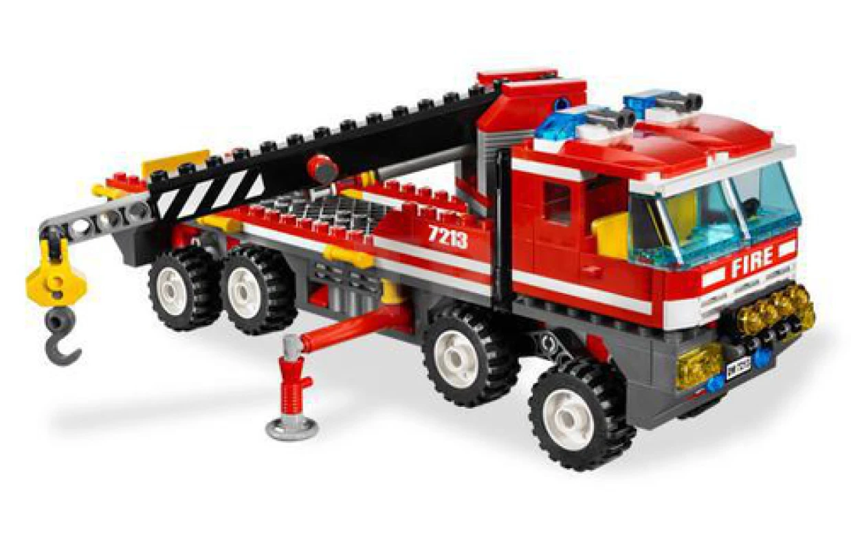 LEGO&reg; 7213 Off-road Fire Truck & Fireboat