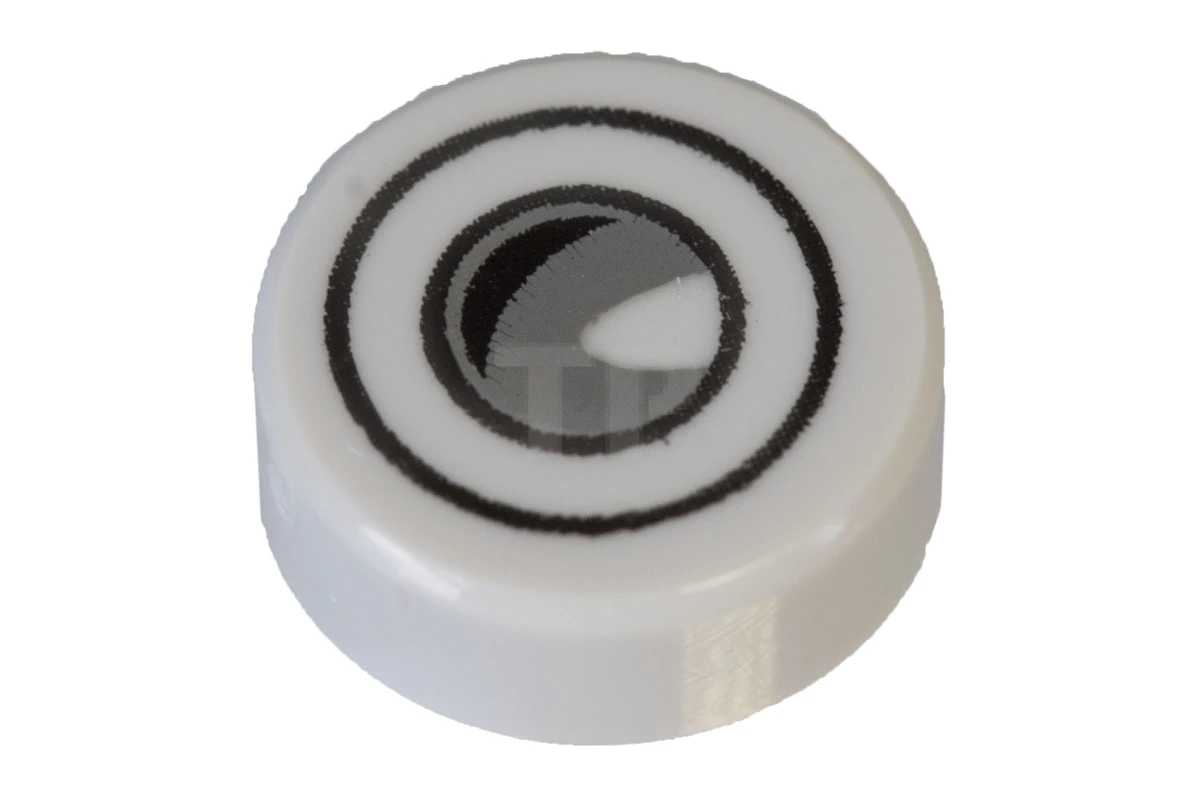 LEGO&reg; 4653967 - 98138pb006 - Tile 1 x 1 Round with Eye Pattern (Headlight)