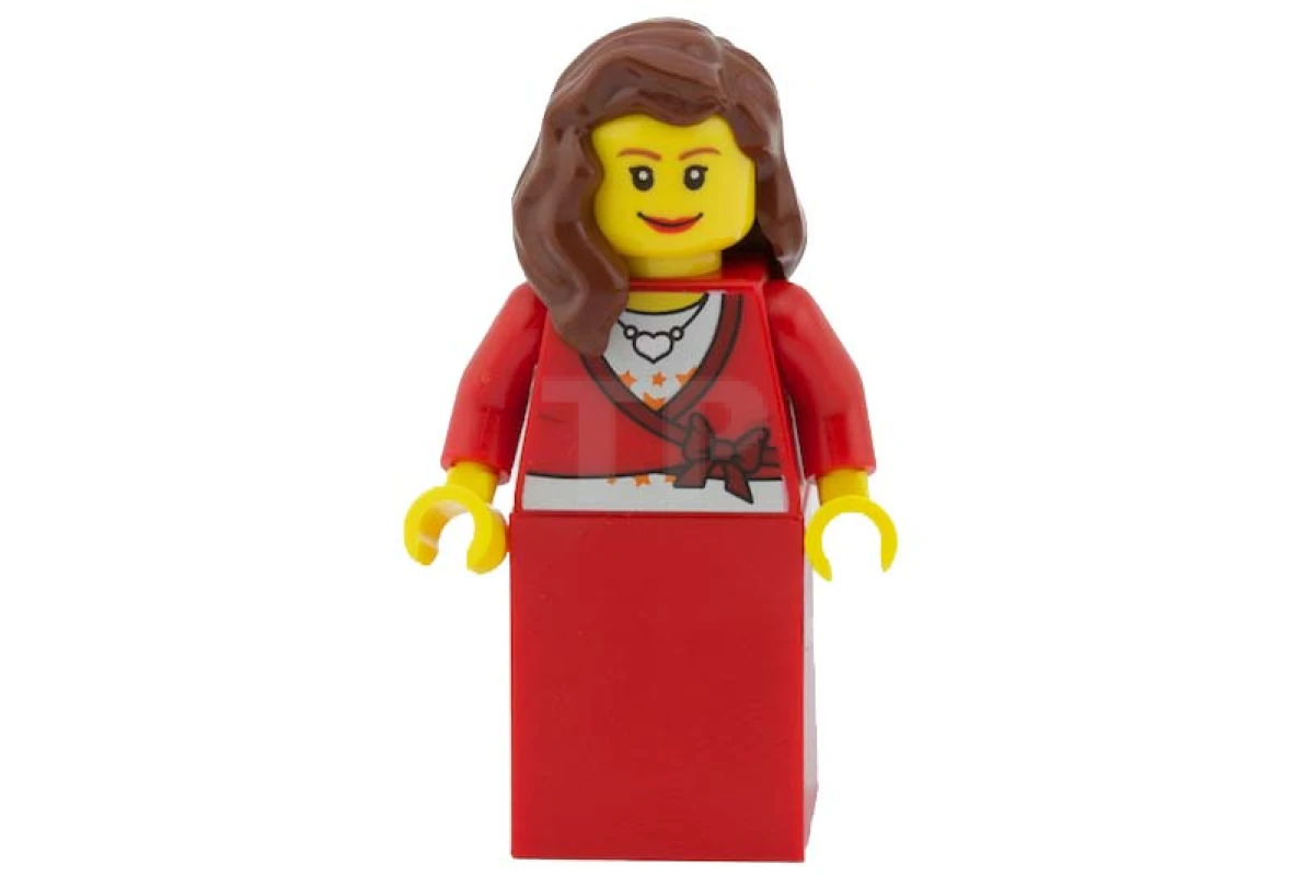 LEGO&reg; twn121 Woman in Holiday Outfit