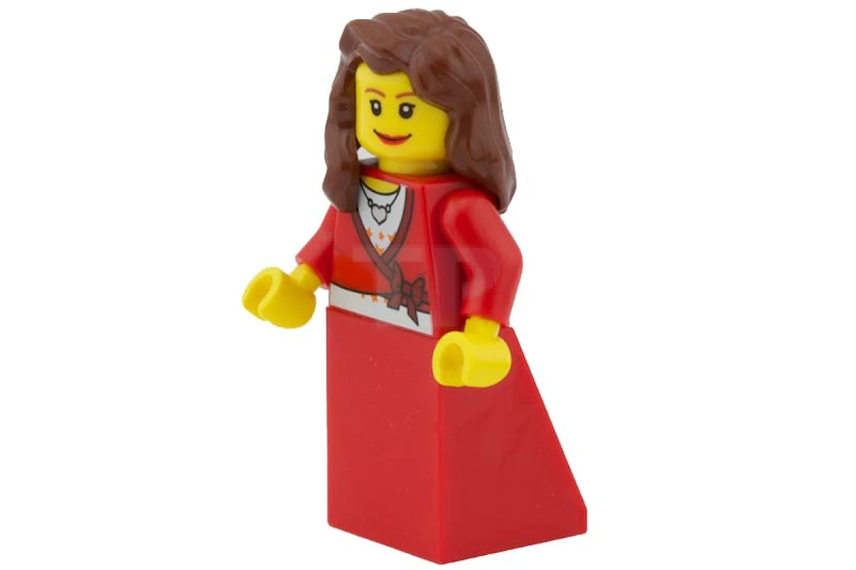 LEGO&reg; twn121 Woman in Holiday Outfit