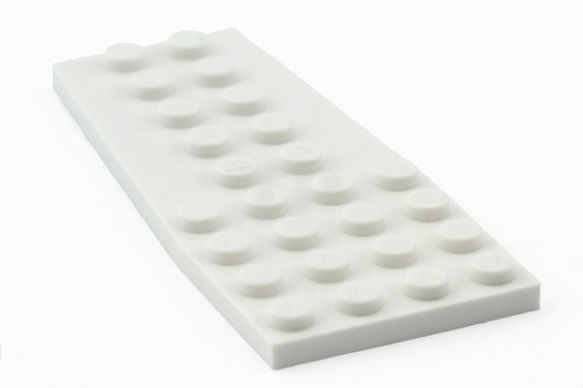 LEGO&reg; 241351 - 2413 - Piastra 4 x 9 cuneo senza borchie