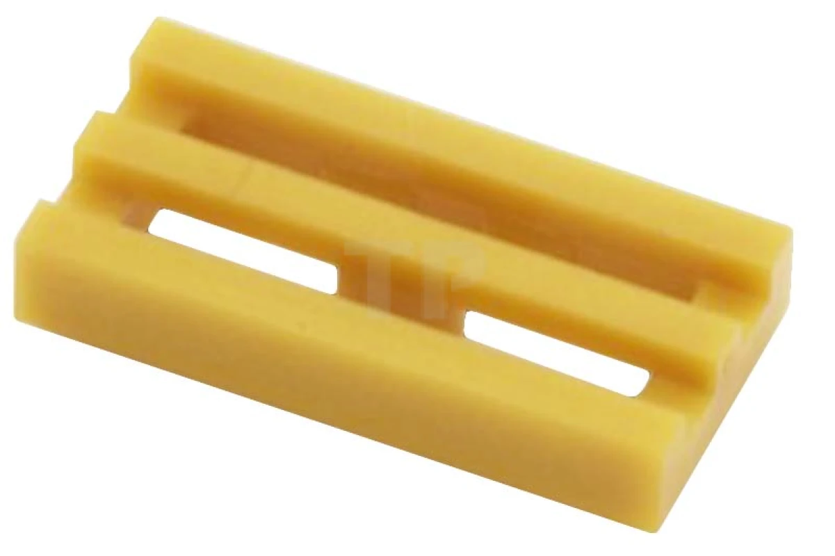 LEGO&reg; 4490599 - 2412b - Baldosa 1 x 2 Rejilla con ranura