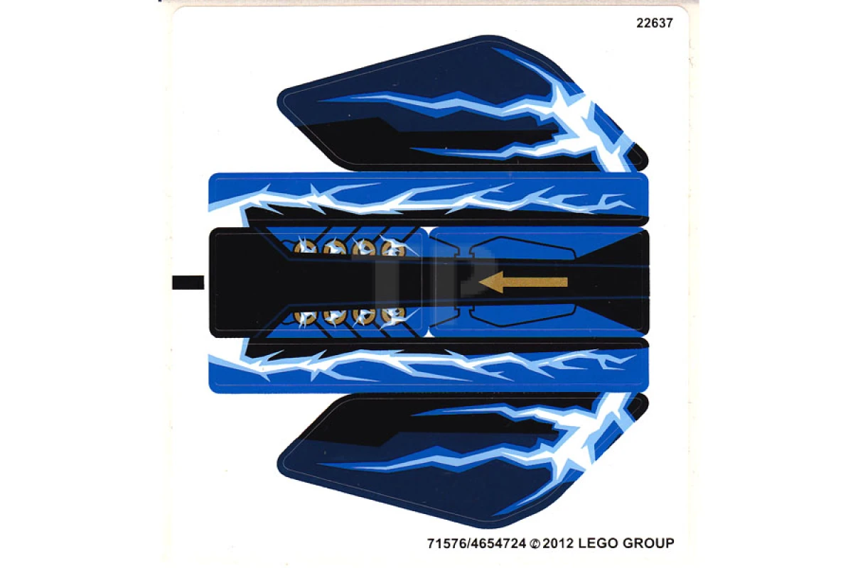 LEGO&reg; 4654724 - Sticker for Set 9442