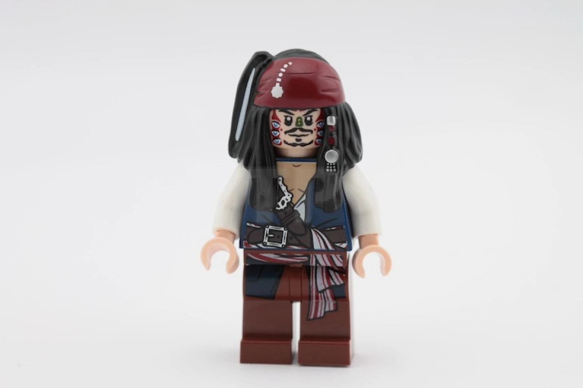 LEGO&reg; poc010 Capitán Jack Sparrow Caníbal