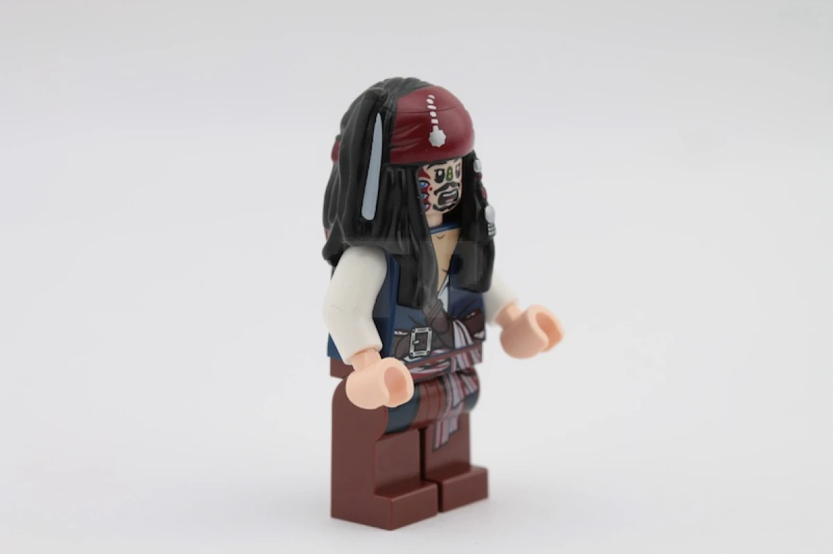 LEGO&reg; poc010 Capitán Jack Sparrow Caníbal