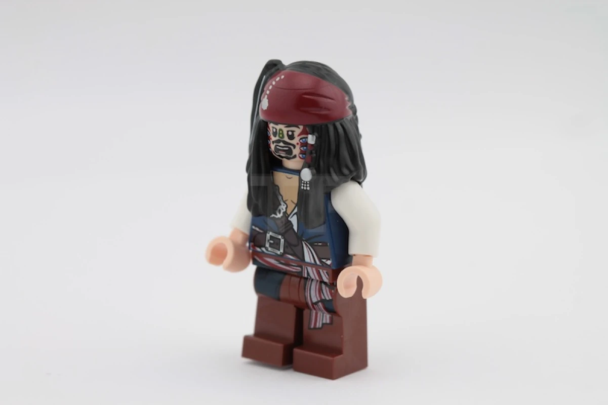 LEGO&reg; poc010 Capitán Jack Sparrow Caníbal
