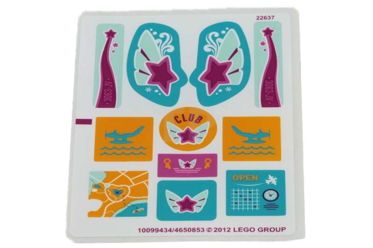 LEGO&reg; 4650853 - Sticker for Set 3063