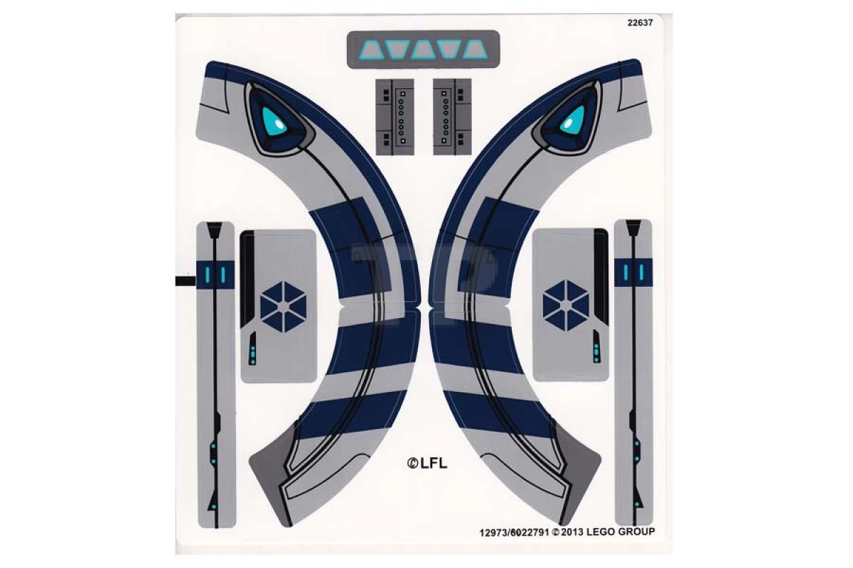 LEGO&reg; 6022791 - Sticker for Set 75013