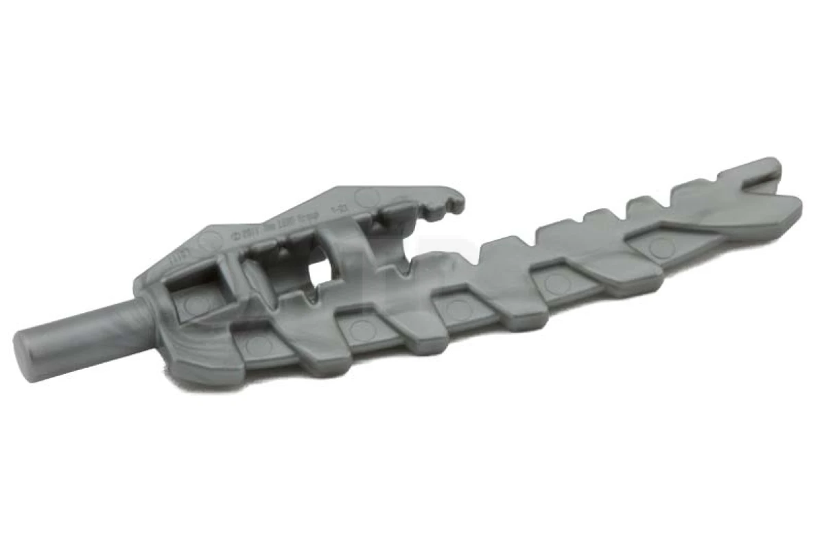 LEGO&reg; 6024040 - 11107 - Minifig, Arma Spada, seghettata con supporto a barra