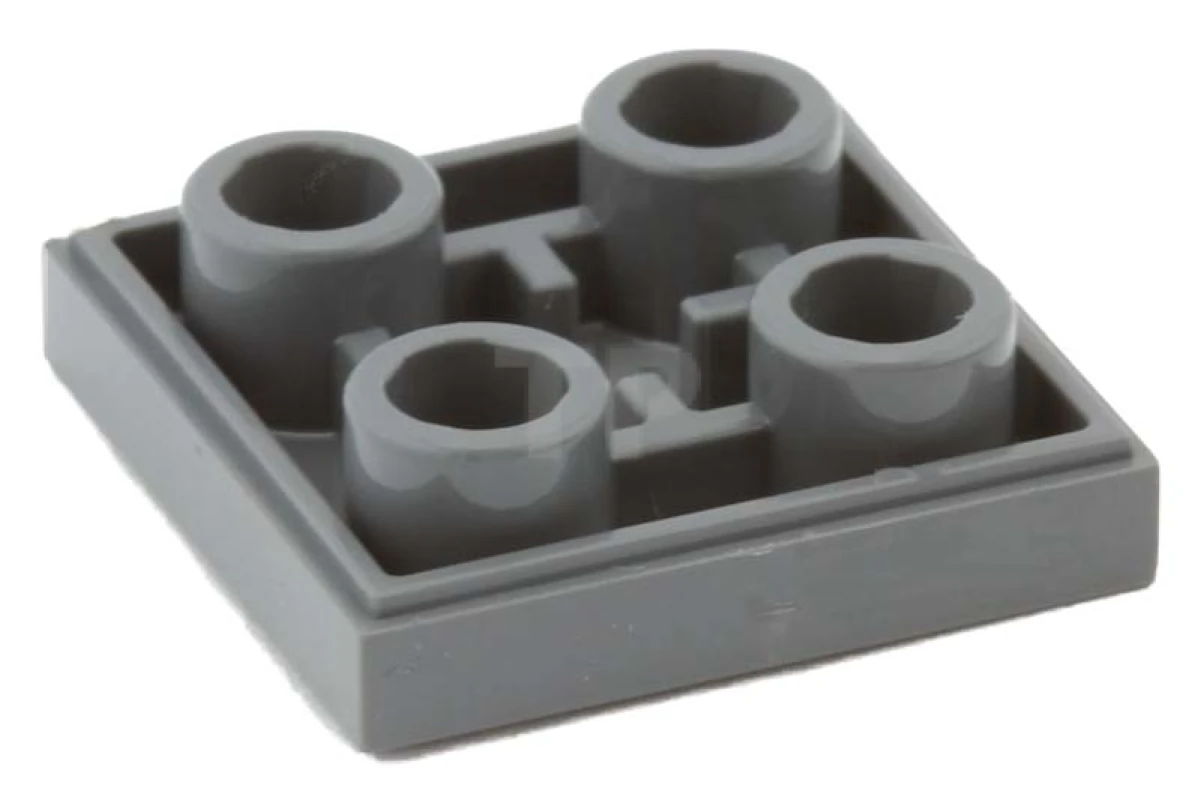 LEGO&reg; 6025210 - 11203pb007 - Tegel 2 x 2 omgekeerd met gasfornuispatroon